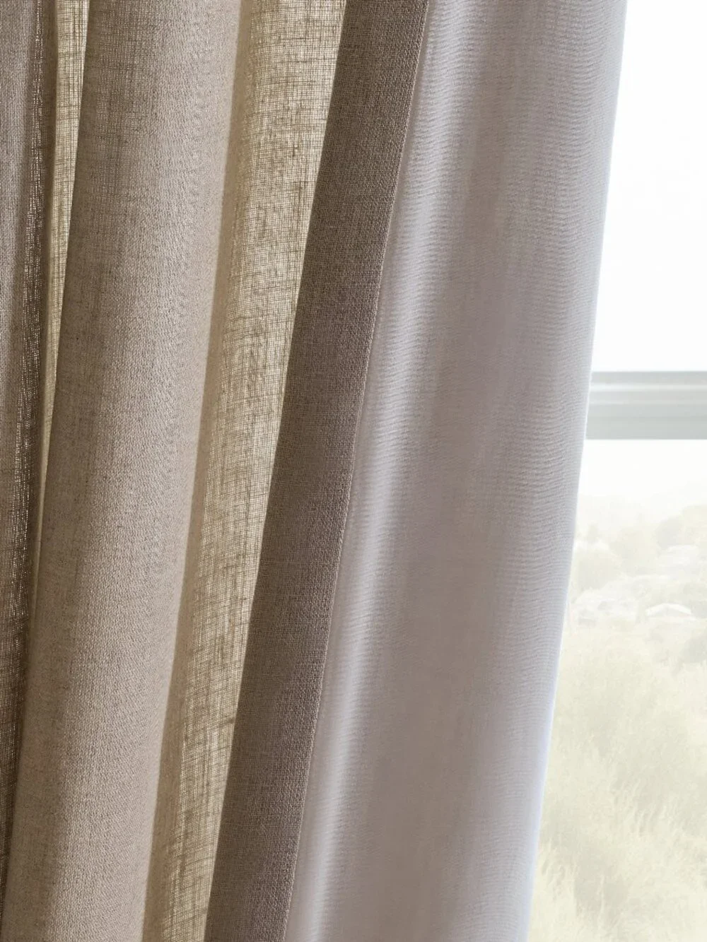 Quince European Linen Curtains - Set of 2